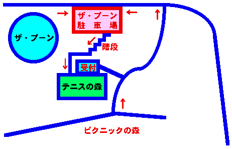 テニスの森駐車場